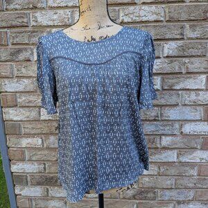 ⭐ Nanette Nanette Lapore Boho Top Size Medium